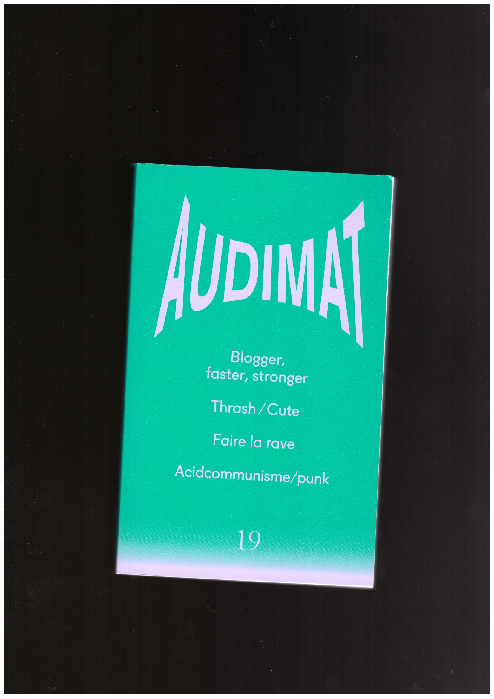 HEUGUET, Guillaume; VAUTHIER, Fanny (eds.) - Audimat #19